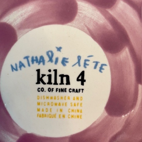 Kiln 4 Paris Eiffel Tower Hand Painted Plate French Folk Art Decor - Picture 6 of 6